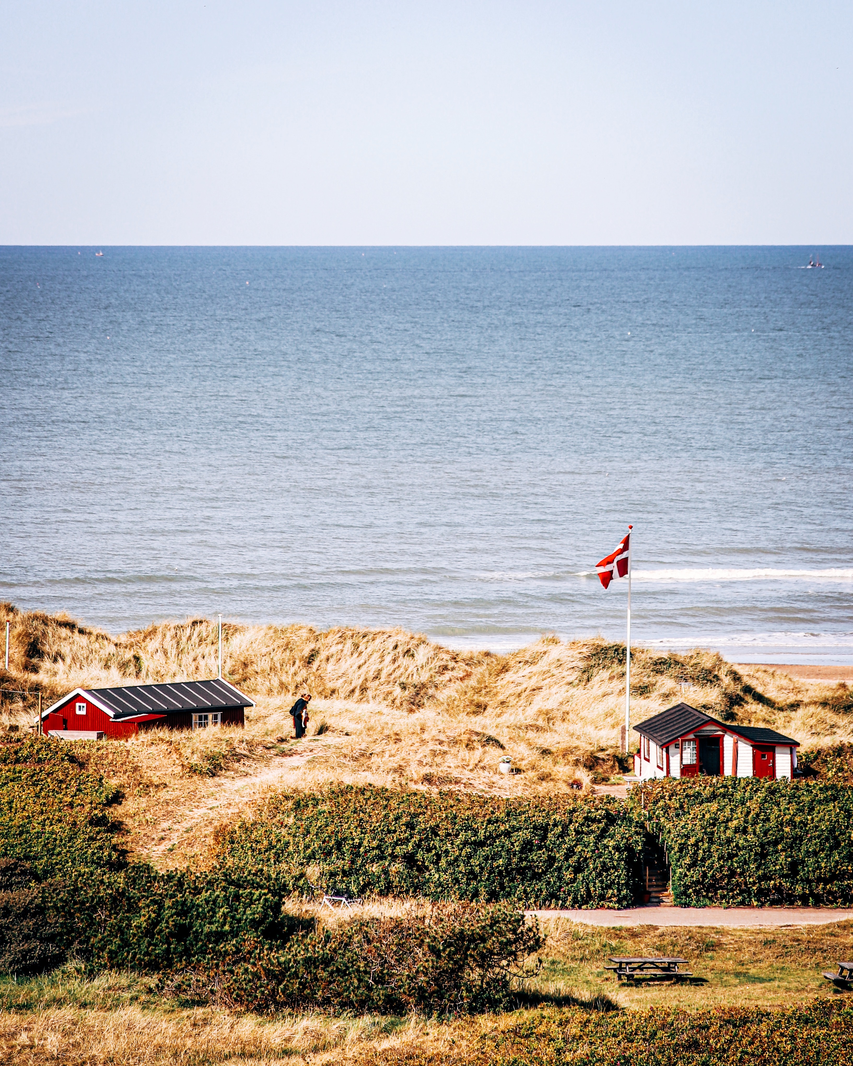 Tornby strand beach